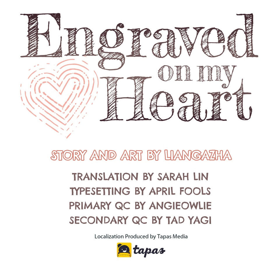 Engraved on My Heart Chapter 5 page 58 - 