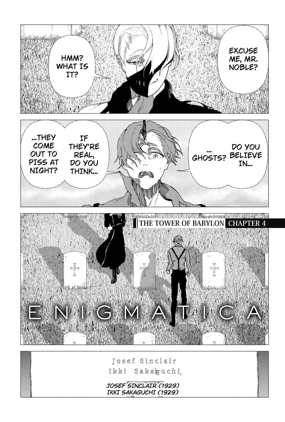 Enigmatica Chapter 4 page 1 - 