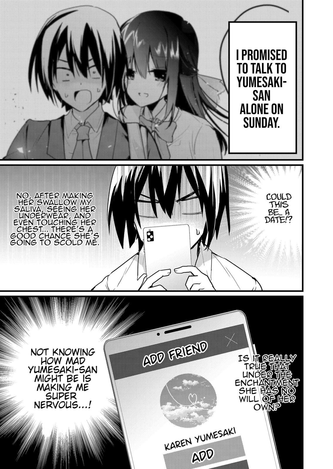 Enishi-kun wa Harem Taishitsu ni Mezamemashita Chapter 10 page 1 - 