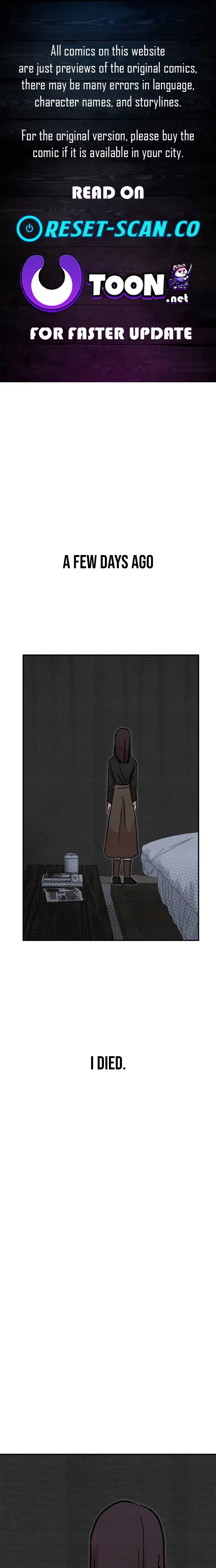 Enough to Make a Ghost Weep Chapter 2 page 1 - 
