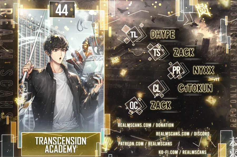 Enrolling in the Transcendent Academy Chapter 44 page 1 - 