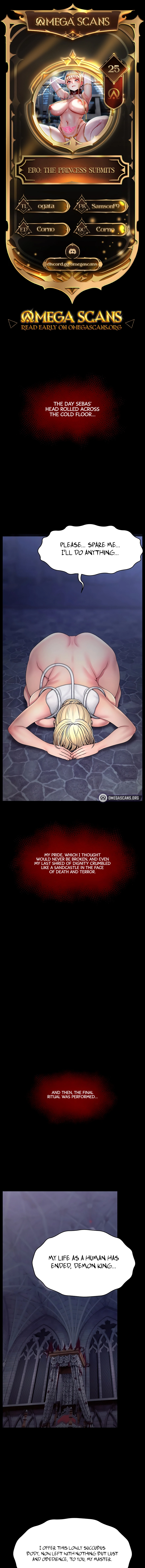 Ero: The Princess Submits Chapter 25 page 1 - 