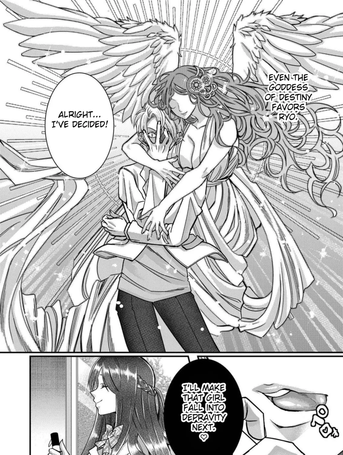 Eroge Sekai ni Tensei shita Ore ga, Oshi e no Ai de Netorare Heroine wo Shiawase ni Suru. Chapter 10 page 27 - 