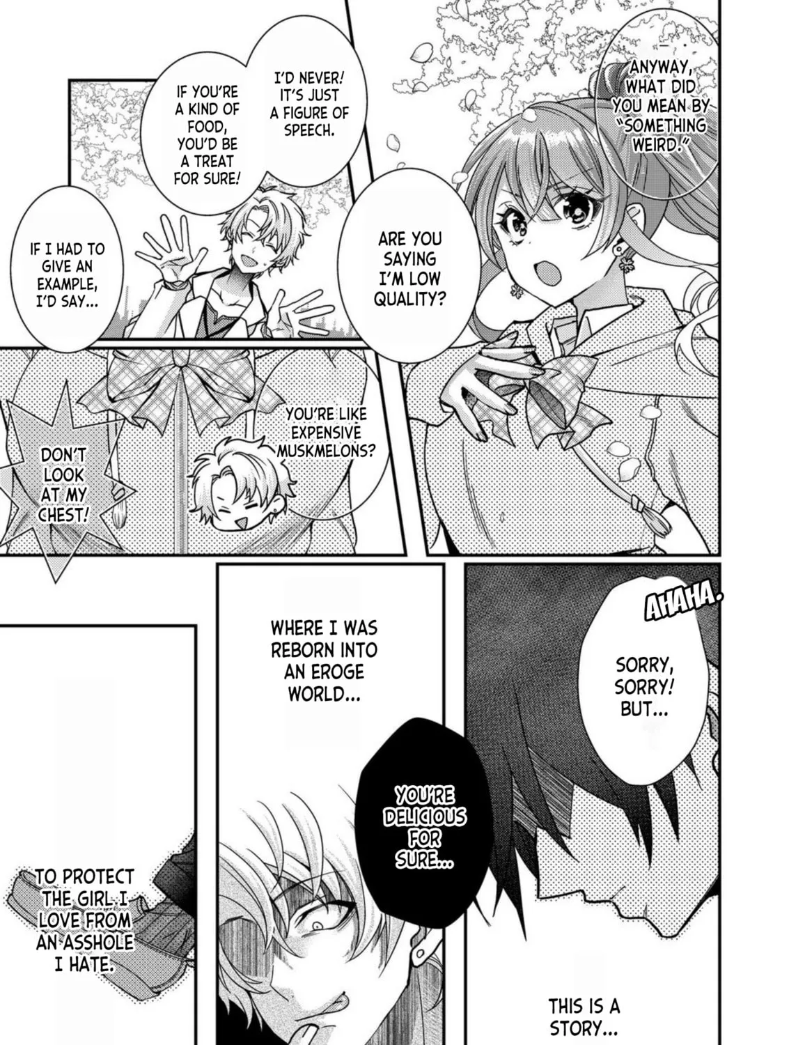Eroge Sekai ni Tensei shita Ore ga, Oshi e no Ai de Netorare Heroine wo Shiawase ni Suru. Chapter 2 page 21 - 