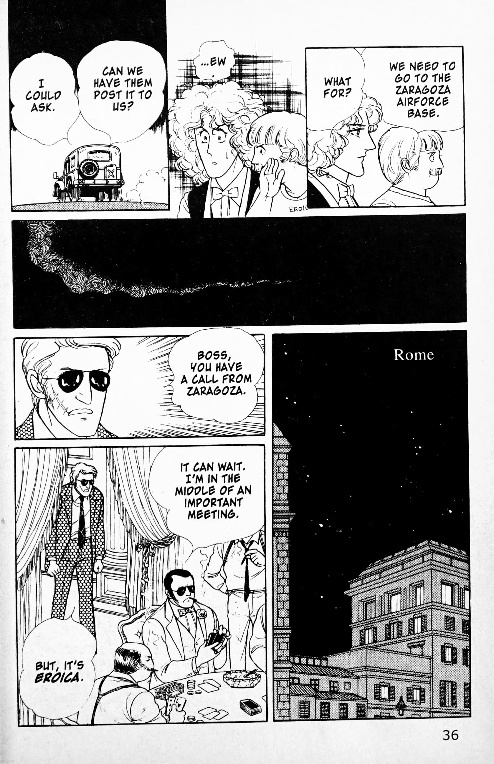 Eroica Yori Ai wo Komete Chapter 11.3 page 38 - 