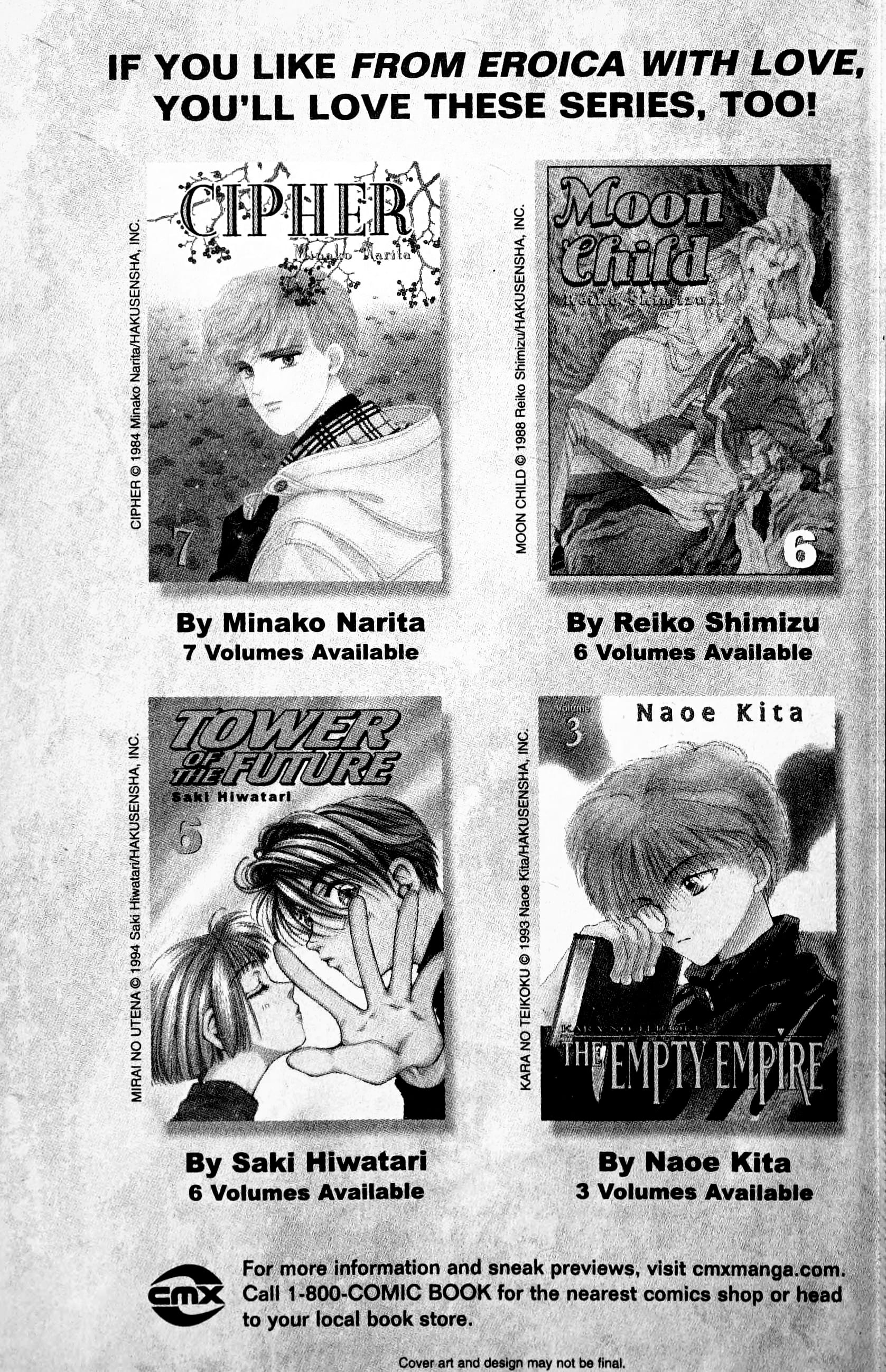 Eroica Yori Ai wo Komete Chapter 11.4 page 108 - 
