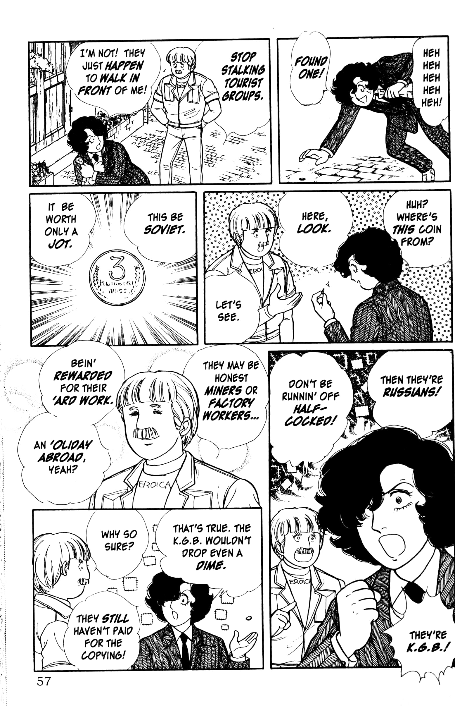 Eroica Yori Ai wo Komete Chapter 13.2 page 58 - 