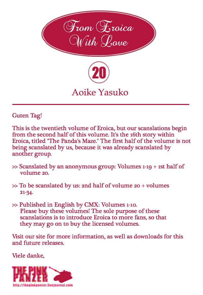Eroica Yori Ai wo Komete Chapter 16.1 page 2 - 