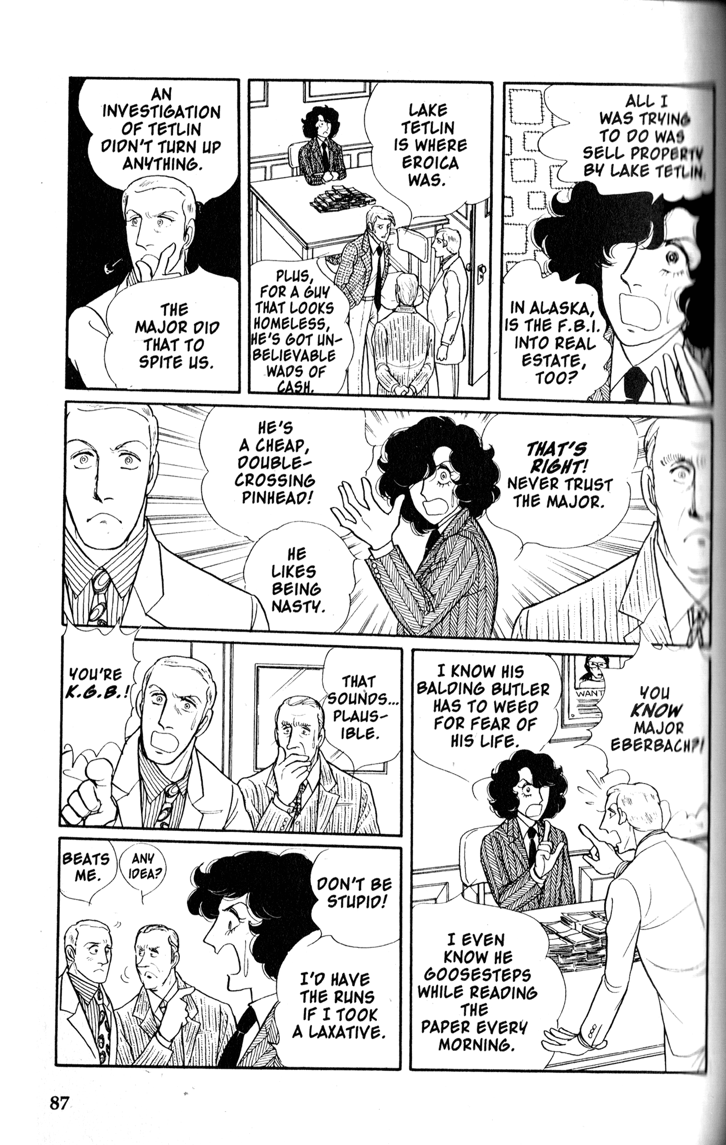 Eroica Yori Ai wo Komete Chapter 9.2 page 88 - 