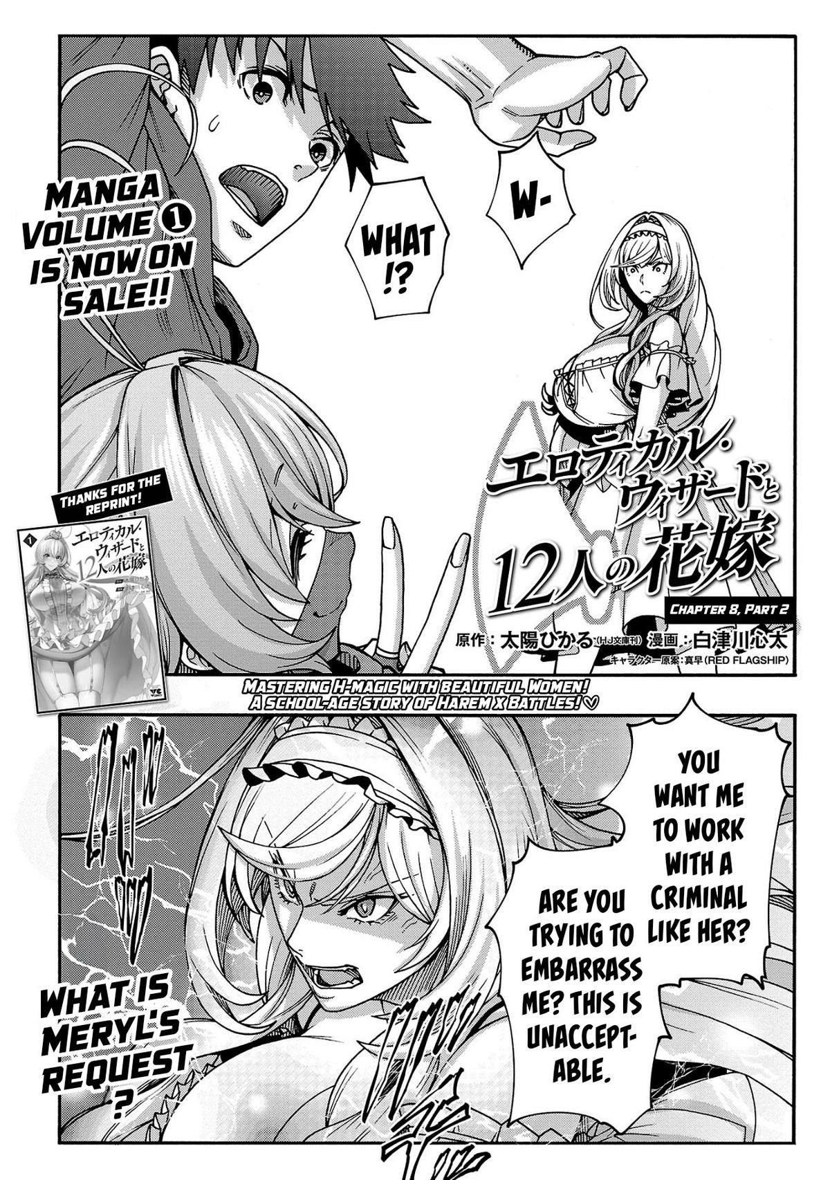 Erotical Wizard and 12 Brides Chapter 8.2 page 2 - 