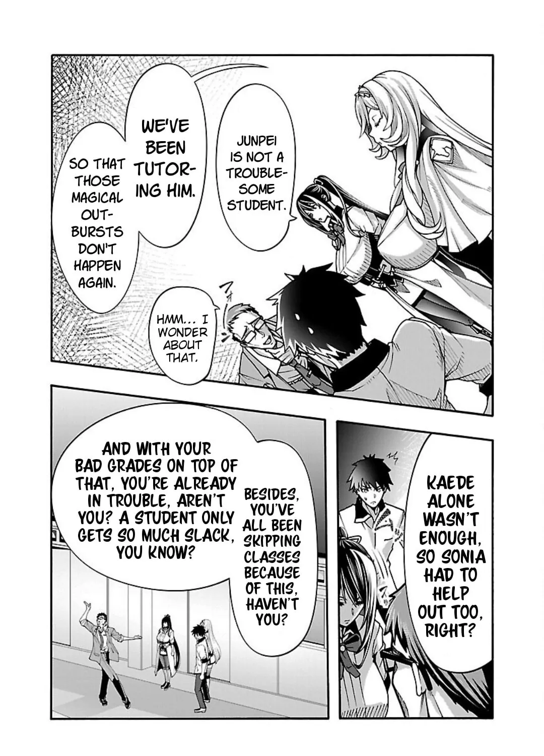 Erotical Wizard to 12-nin no Hanayome Chapter 12.1 page 6 - 
