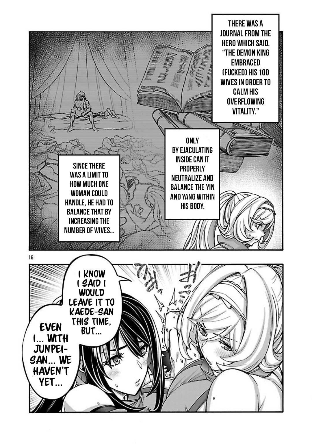 Erotical Wizard to 12-nin no Hanayome Chapter 18 page 16 - 