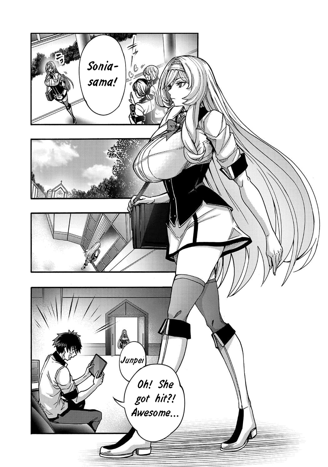 Erotical Wizard to 12-nin no Hanayome Chapter 20.1 page 3 - 