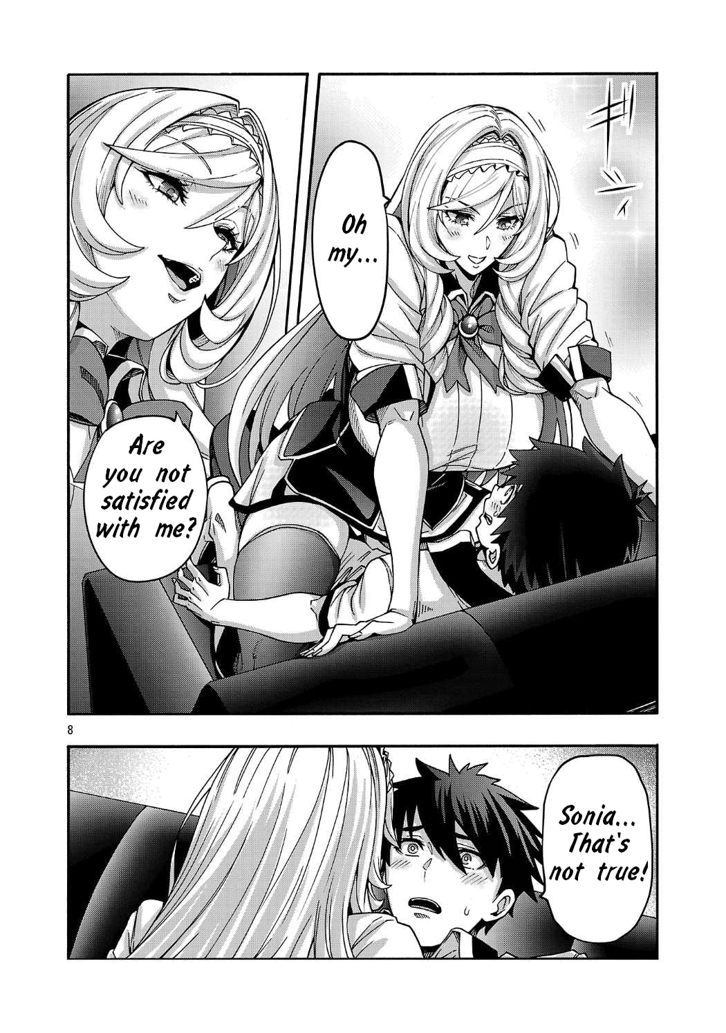 Erotical Wizard to 12-nin no Hanayome Chapter 20.1 page 8 - 
