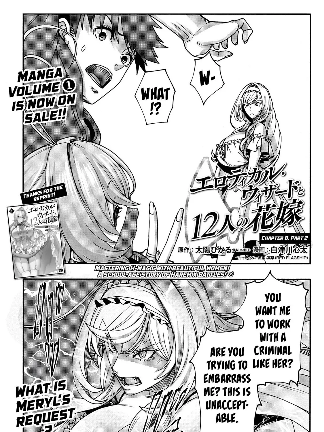 Erotical Wizard to 12-nin no Hanayome Chapter 8.2 page 2 - 