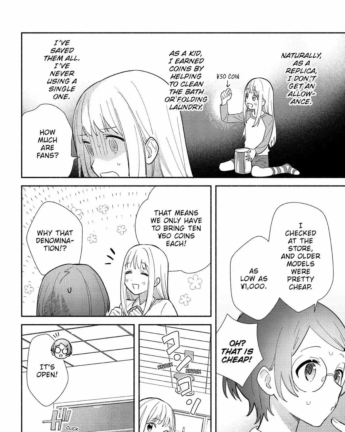 Even a Replica Can Fall in Love Chapter 1.3 page 55 - 