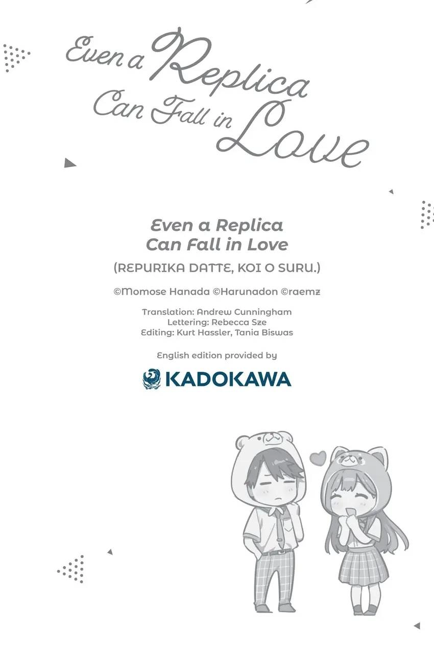 Even a Replica Can Fall in Love Chapter 14 page 36 - 