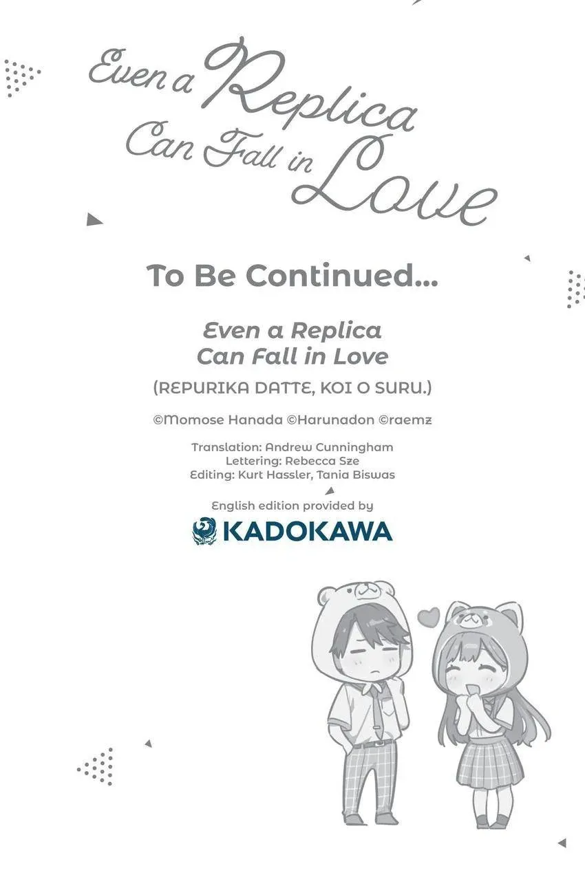 Even a Replica Falls in Love Chapter 22 page 34 - 