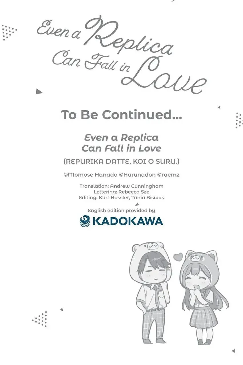 Even a Replica Falls in Love Chapter 25 page 36 - 