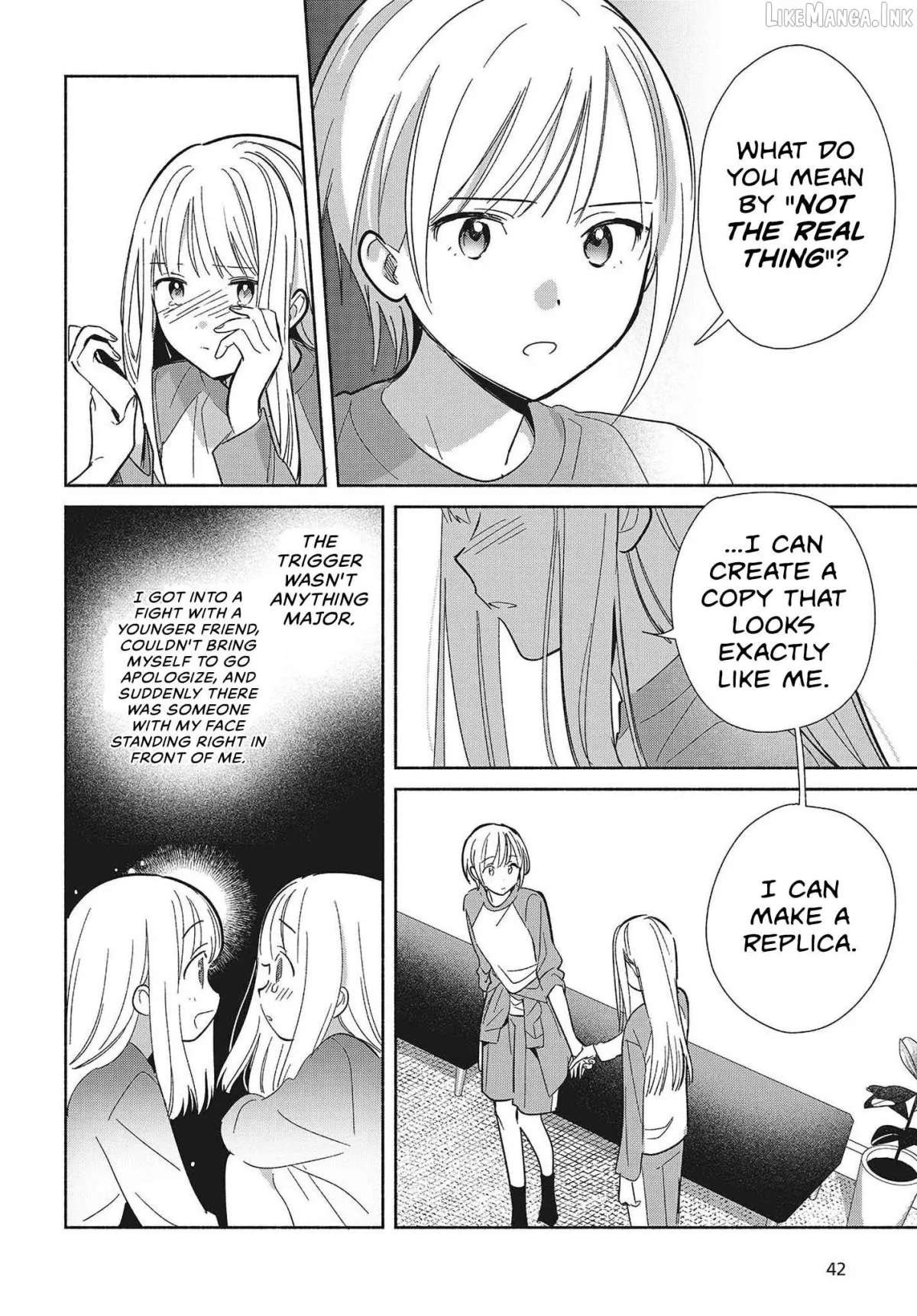 Even a Replica Falls in Love Chapter 32 page 12 - 