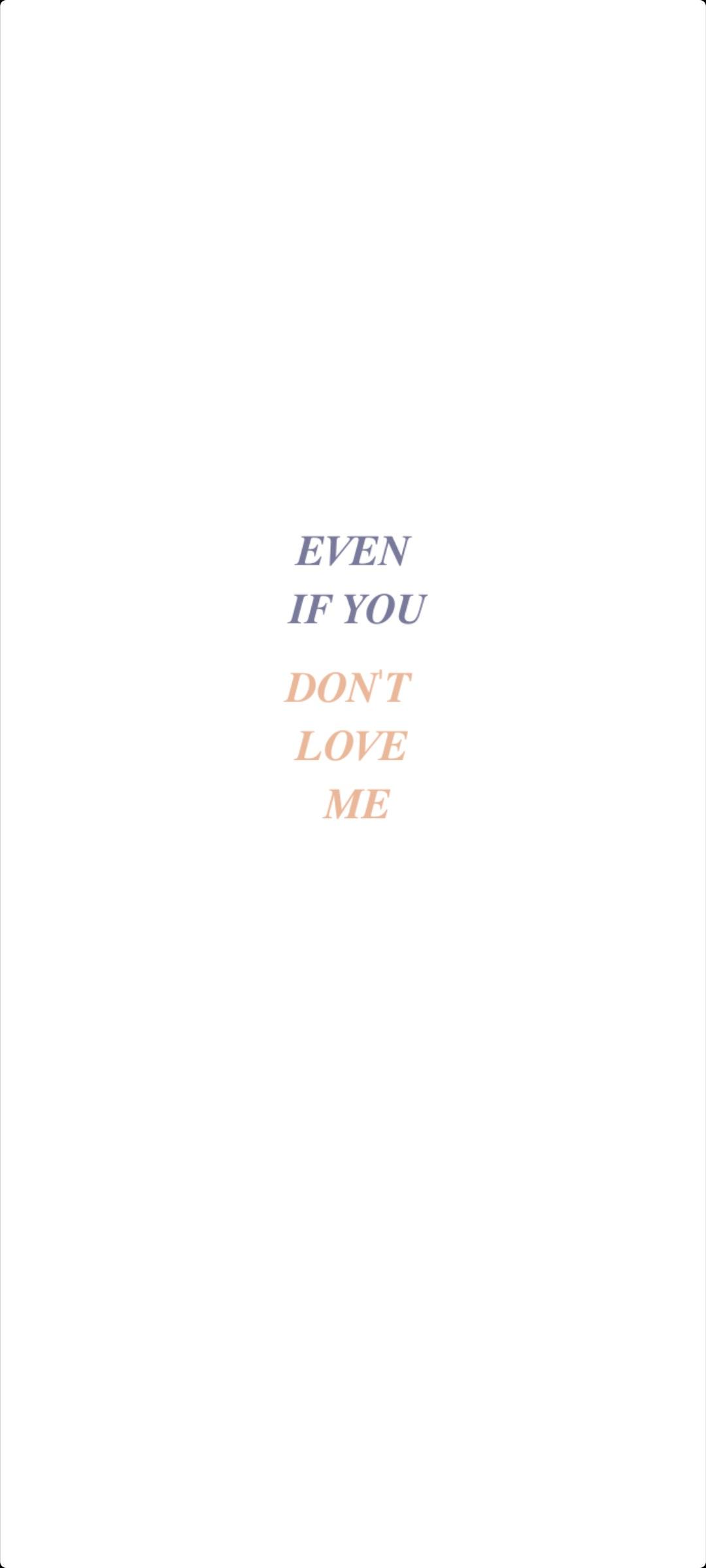 Even If You Don