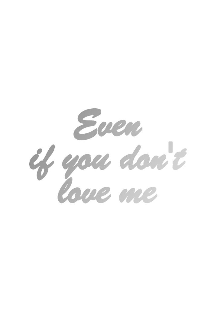 Even If You Don