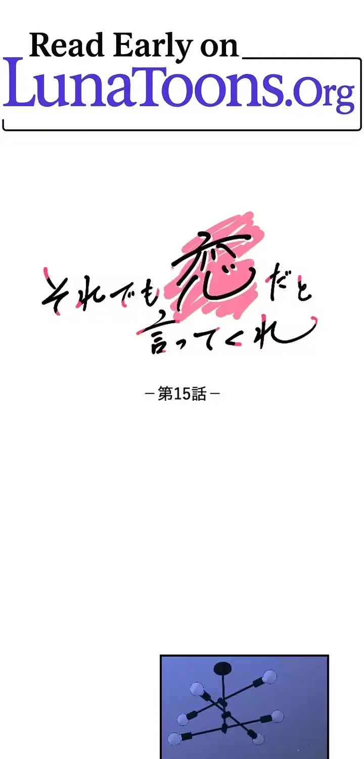 Even So, Tell Me This Is Love Chapter 15 page 1 - 