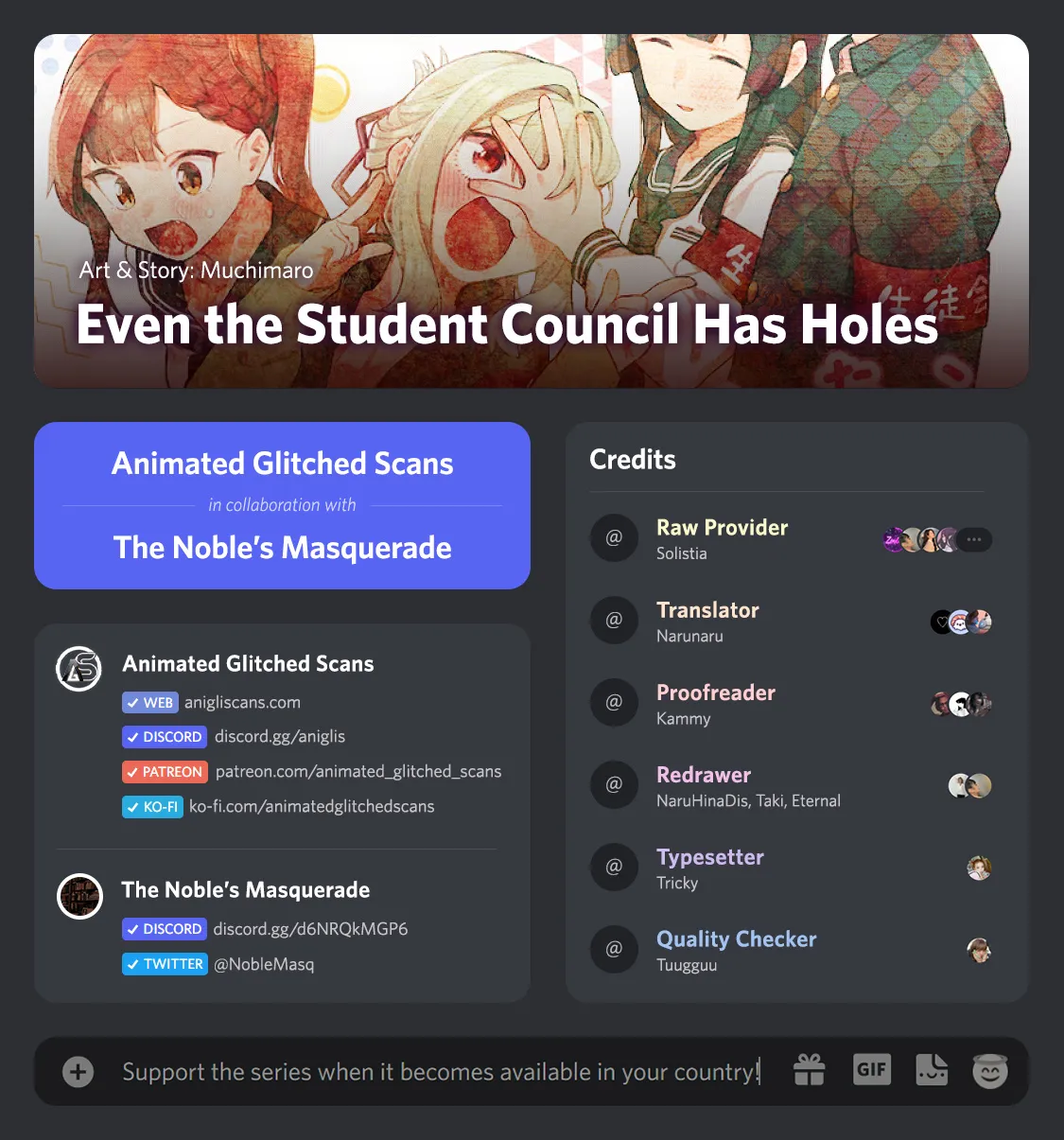 Even the Student Council Has Holes Chapter 2 page 1 - 
