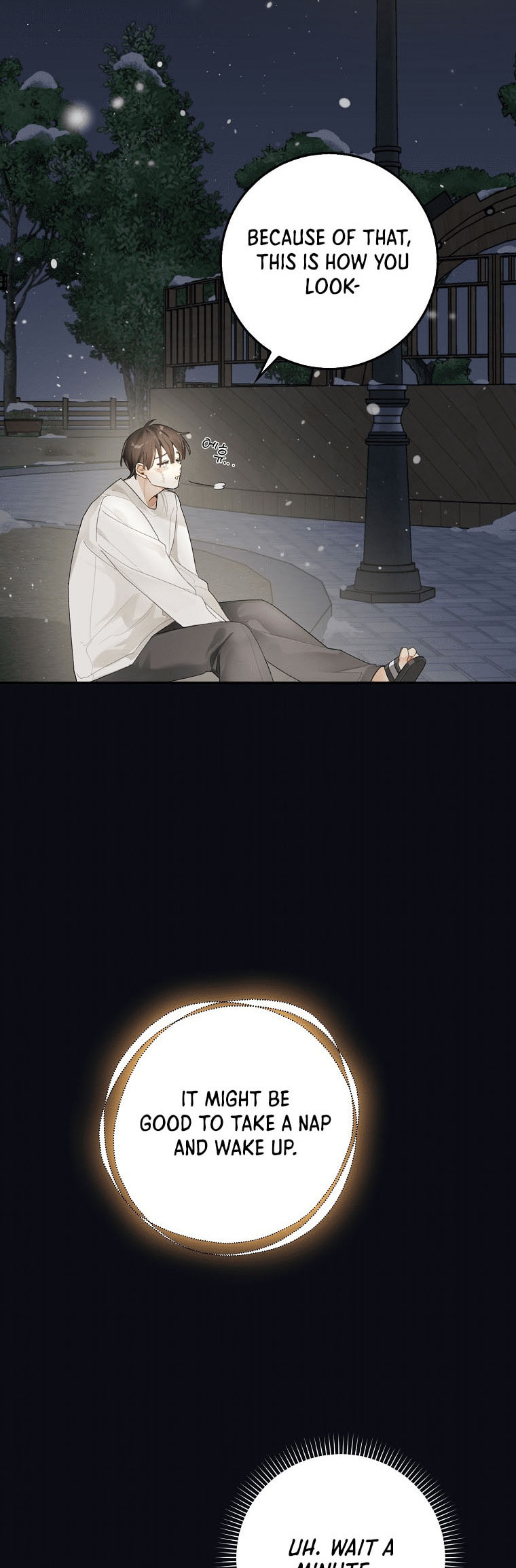 Even Though He