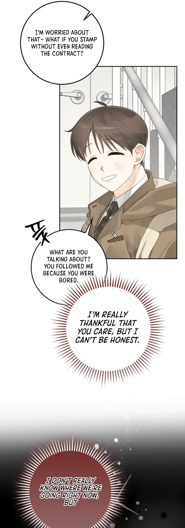 Even Though He