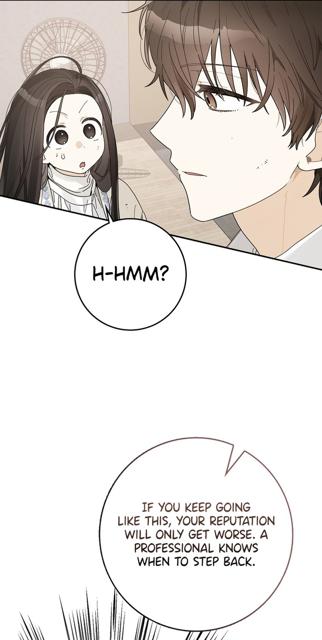 Even Though He