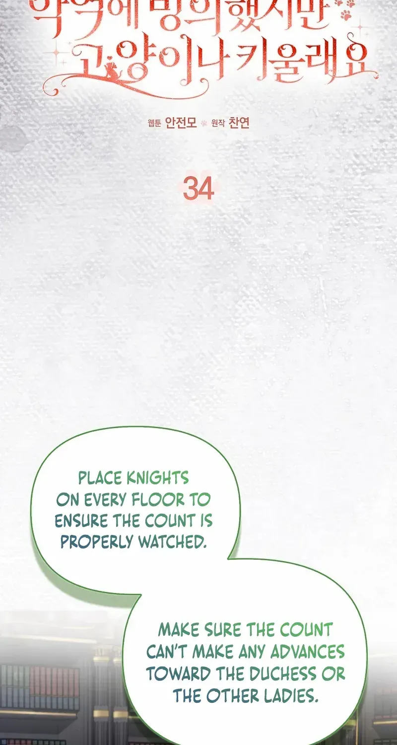 Even Though I Transmigrated as a Villainess, I’d Rather Raise a Cat Chapter 34 page 38 - 