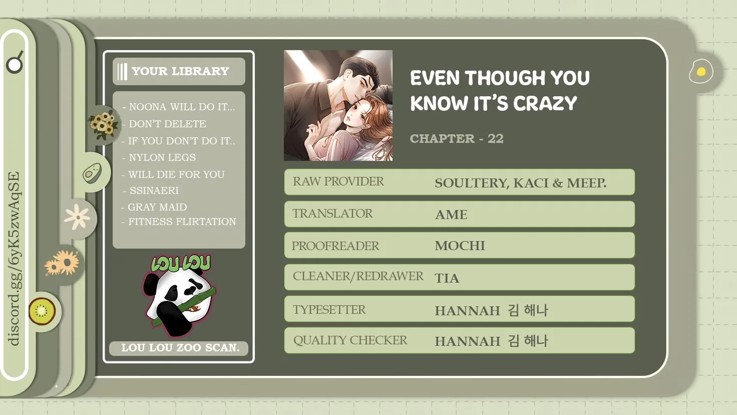 Even though you know it’s crazy Chapter 22 page 132 - 