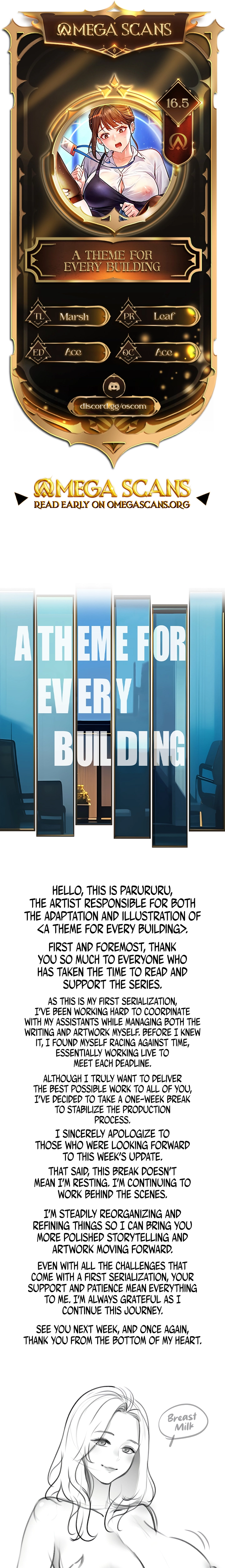 Every Building has a Gimmick Chapter 16.5 page 1 - 
