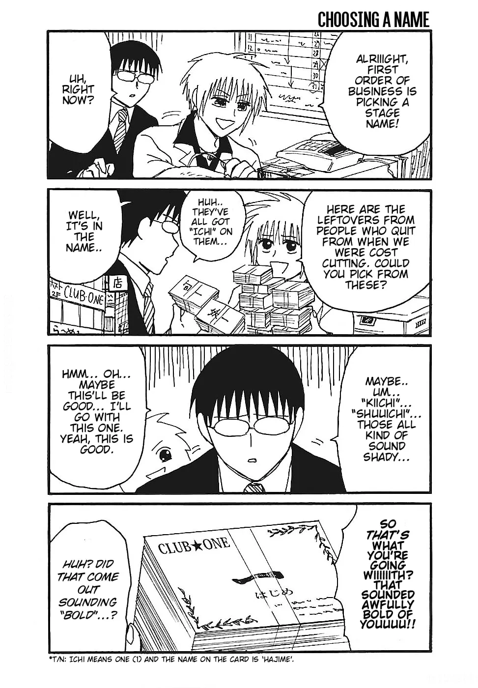 Everyday Host Club Chapter 1 page 2 - 