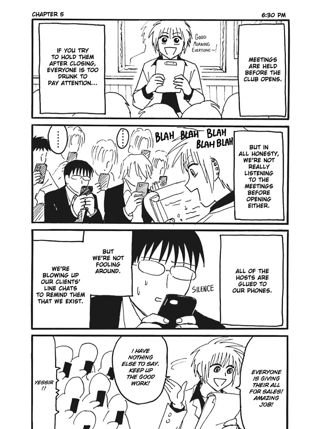 Everyday Host Club Chapter 5 page 1 - 
