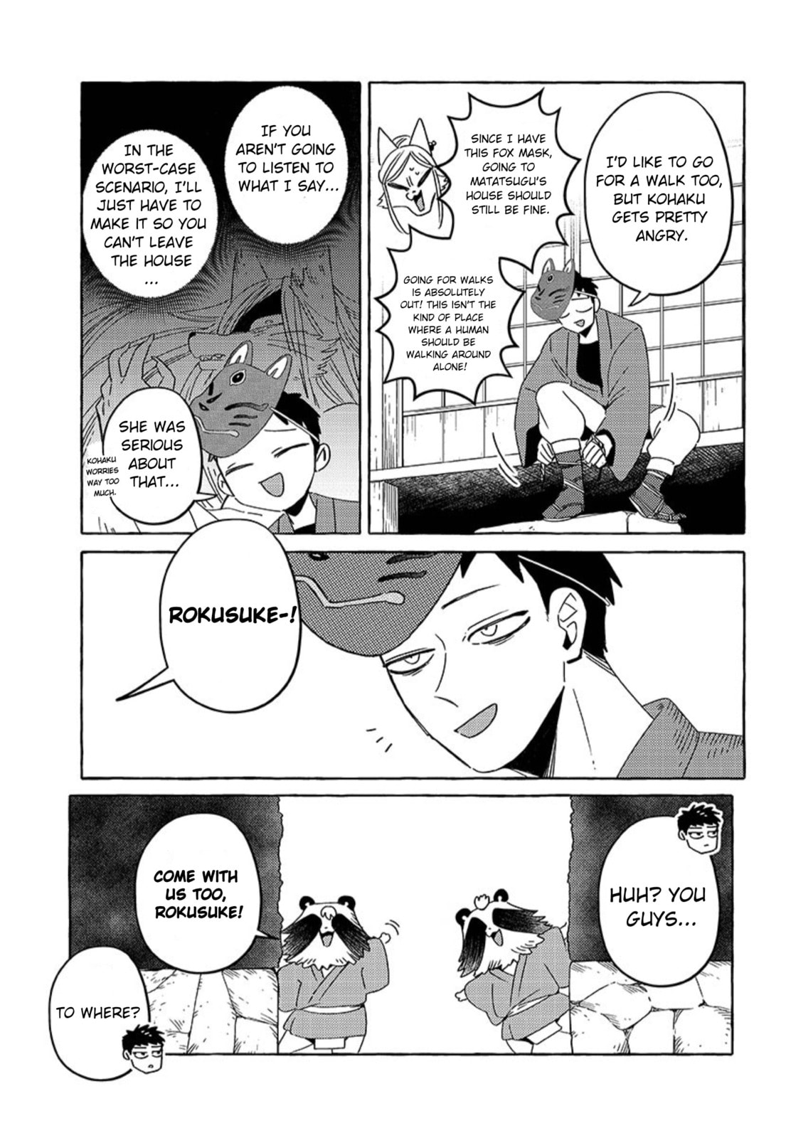 Evil Masked Couple Can