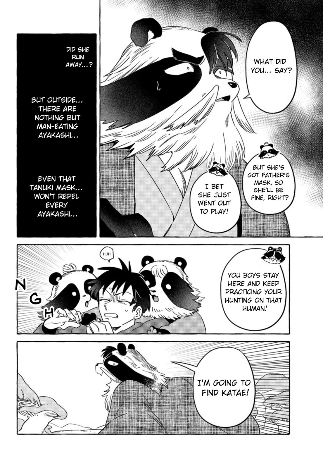 Evil Masked Couple Can