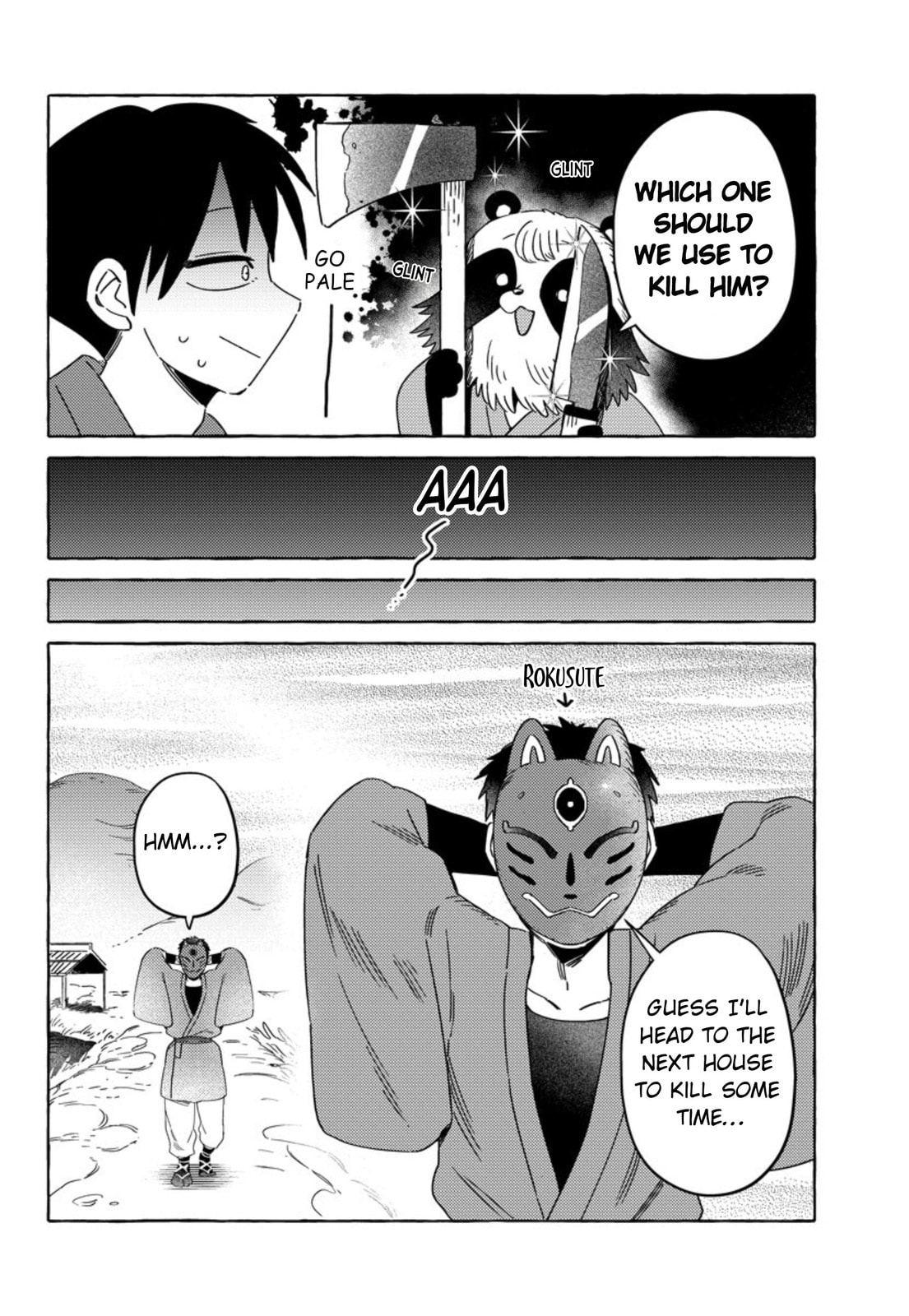 Evil Masked Couple Can