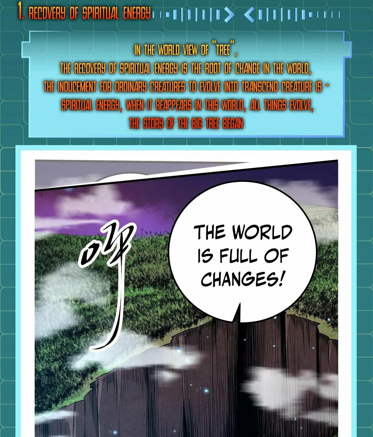 Evolution Begins With a Big Tree Chapter 108.5 page 3 - 