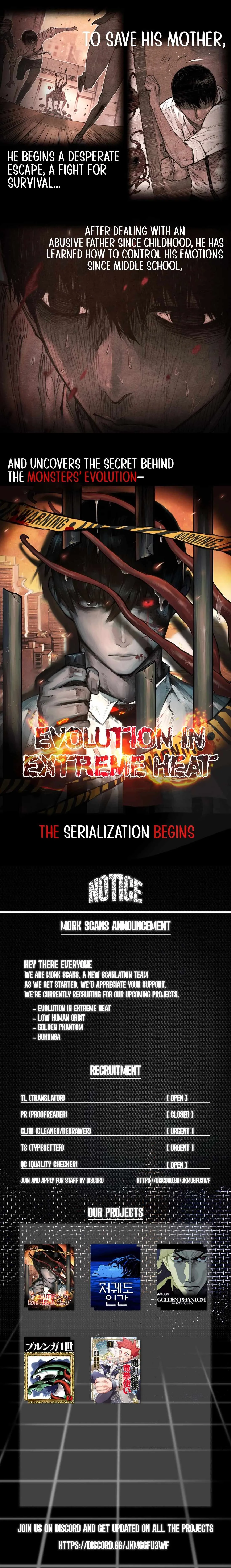 Evolution in Extreme Heat Chapter 0 page 3 - 