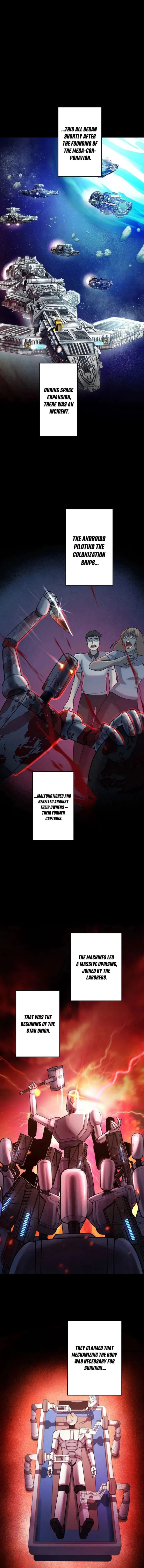 Evolution: Road to Space Monster Chapter 76 page 6 - 