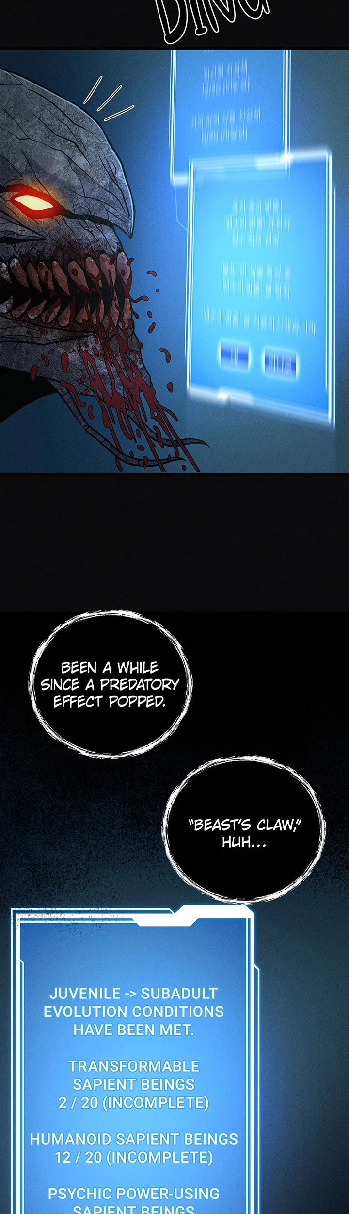 Evolution: Road to Space Monster Chapter 85 page 23 - 