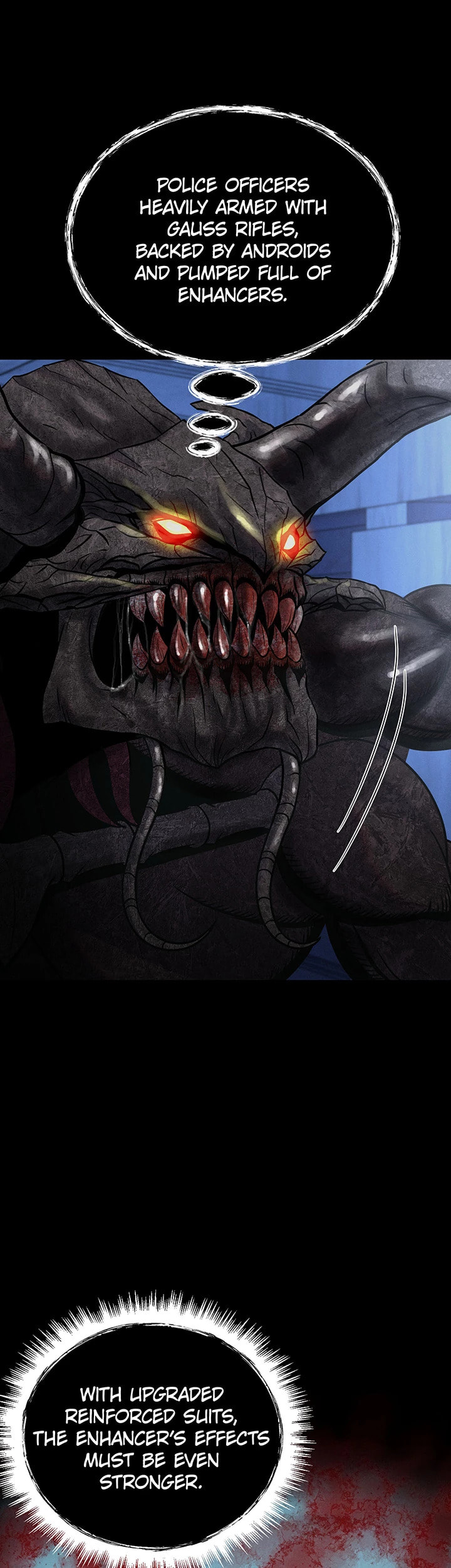 Evolution: Road to Space Monster Chapter 91 page 28 - 