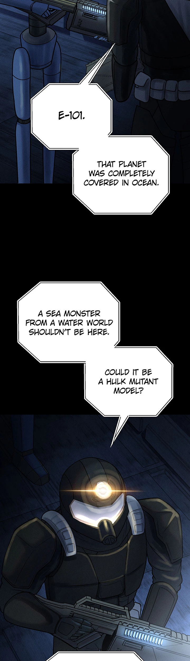 Evolution: Road to Space Monster Chapter 91 page 7 - 