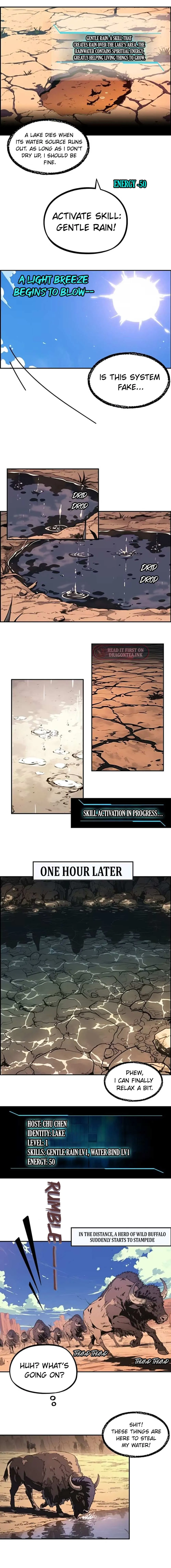 Evolution Starting from a Lake Chapter 1 page 4 - 