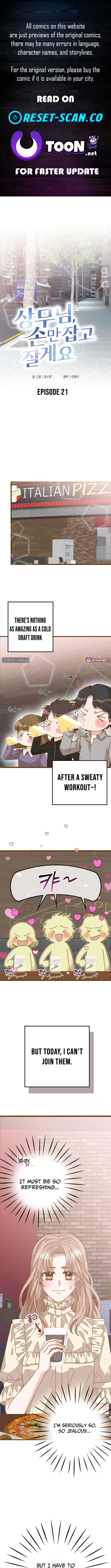 Executive, Let’s Just Hold Hands and Sleep Chapter 21 page 1 - 