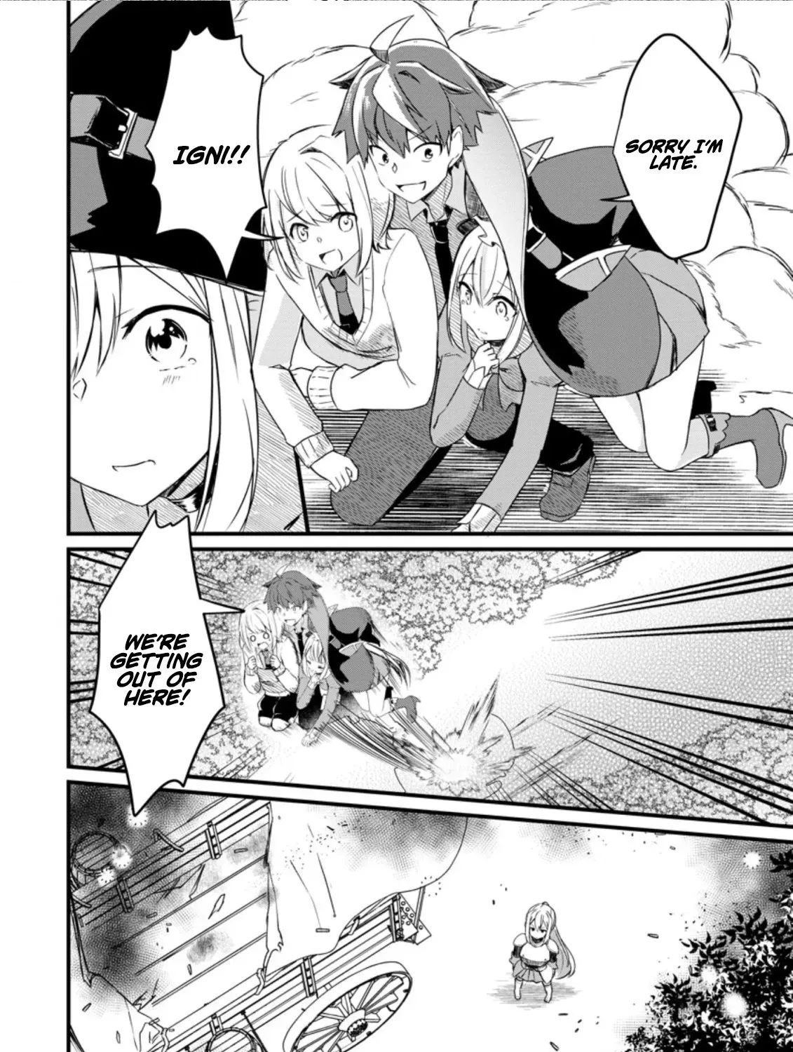 Extreme Flame Wizard: I Can Only Use Fireballs, But I Became the Strongest Because I Wholeheartedly Wanted to be Popular Chapter 10.1 page 12 - 