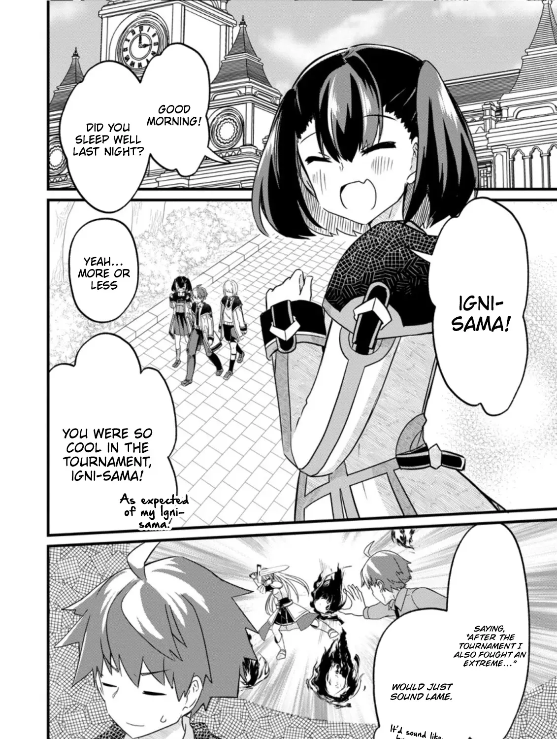 Extreme Flame Wizard: I Can Only Use Fireballs, But I Became the Strongest Because I Wholeheartedly Wanted to be Popular Chapter 11.1 page 8 - 