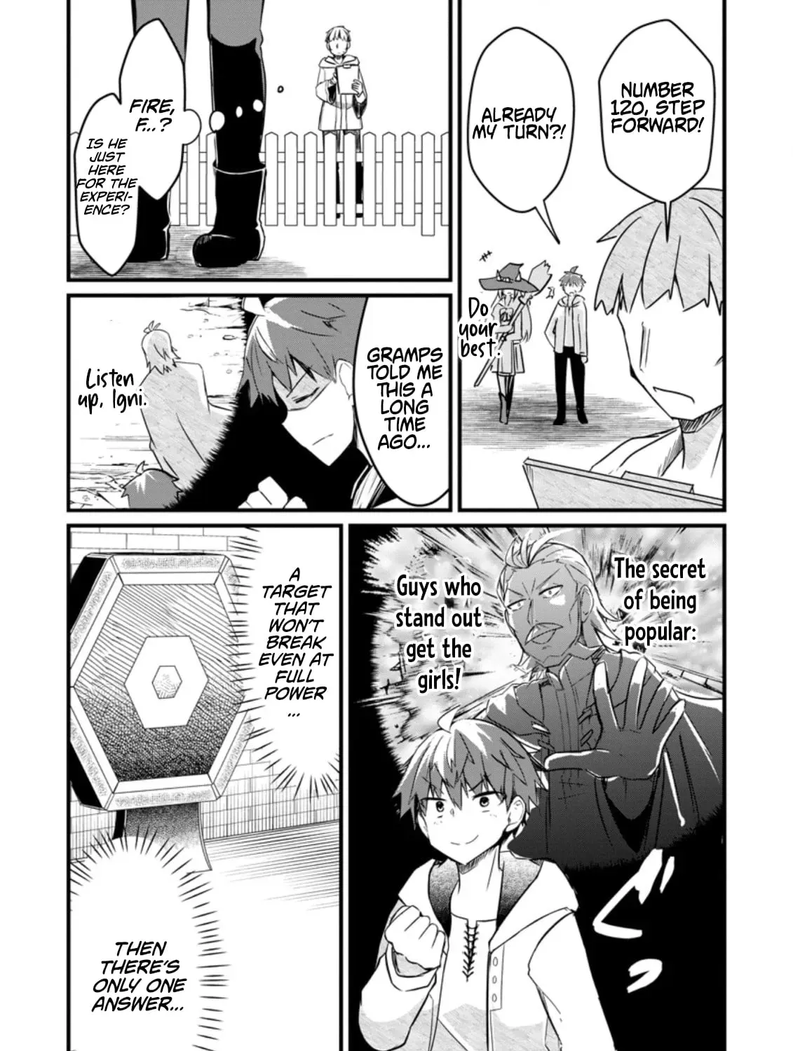 Extreme Flame Wizard: I Can Only Use Fireballs, But I Became the Strongest Because I Wholeheartedly Wanted to be Popular Chapter 2.2 page 14 - 